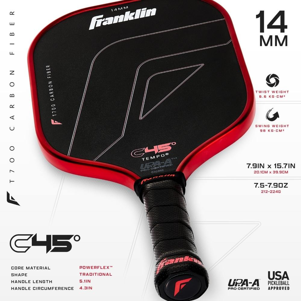 vot-pickleball-franklin-c45-tempo-14mm