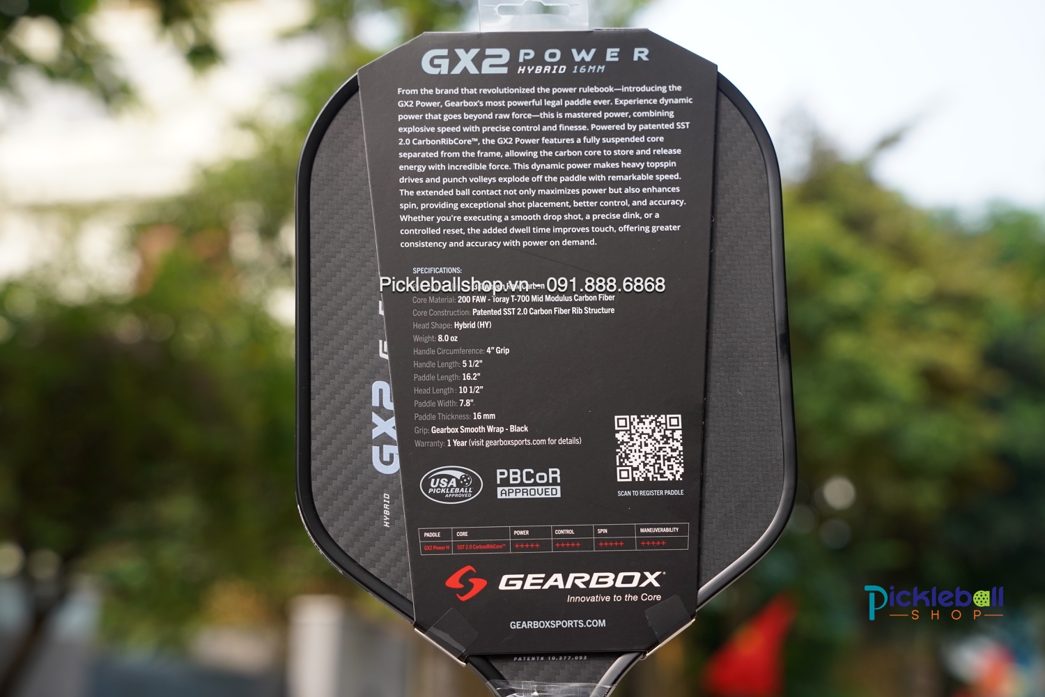 vot-pickleball-gearbox-gx2-power-hybird